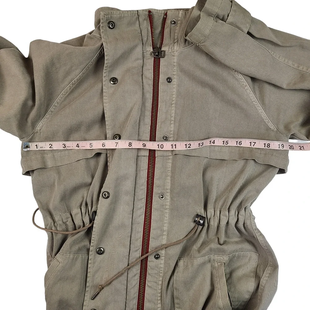Current Elliott Bridgeport Parka Size 1 Small Parker Docker Tan Brown Utility
